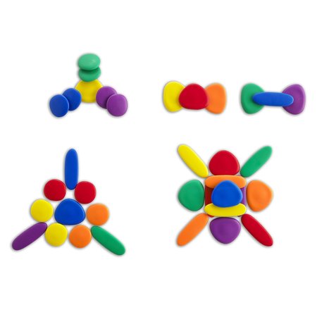 Edx Education Junior Rainbow Pebbles Activity Set 13209